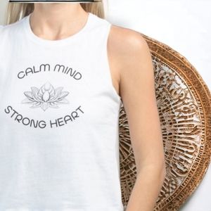 Yoga sleeveless top by miken women's size xl